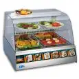 EXPOSITOR DE SOBREMESA VITRINA REFRIGERADA - SERIE CHEFFCOLD - Estructura de acero INOXIDABLE - Temp. °C +3/+5 - Monofásico - ESTÁTICA - Iluminación - MOTOR INCORPORADO