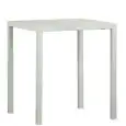 Mesa - color blanco - Estructura autonivelante en metal pintado - Modelo 1569-QT70W-01