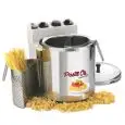 CUECEPASTAS ELÉCTRICO DE SOBREMESA - MOD. CP 2098 - N. 1 CUBA Lt 4,5 - MONOFÁSICA 230V - DIMENSIONES cm L 48 x P 40 x H 35 - CE