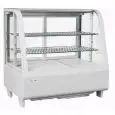 VITRINA EXPOSITORA REFRIGERADA SNACK - Mod. RC100W - Temperatura +1°/+12°C - Capacidad lt. 100 - Alimentación MONOFÁSICAV230/1 - POTENCIA W 160 - DIMENSIONES cm. L 68,2 x P 45 x h 67,5 - Peso Kg. 39,1