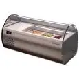 EXPOSITOR HORIZONTAL DE SOBREMESA PARA GASTRONOMÍA - MOD. MICROGEL GN - BASTIDOR DE ACERO - COSTADOS Y CAMPANA DE METACRILATO - REFRIGERACIÓN ESTÁTICA - TEMPERATURA +2° / +8° C - ALIMENTACIÓN MONOFÁSICA V 230/1/50 Hz