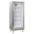 ARMARIO FRIGORÍFICO CON ACERO INOX Y ABS - Mod BYXG 460 - PARA PASTELERÍA - N. 1 PUERTA ACRISTALADA - REFRIGERACIÓN ESTÁTICA CON AGITADOR - CAPACIDAD LT 400 - TEMPERATURA +3º/+10ºC - Dim. cm L 74 x P 68 x h 180 - CE
