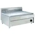 COCEDOR DE PIADINAS ELÉCTRICO DE MESA - MOD. PIADATOP800EC - PLACA CROMADA - 1 ZONA DE COCCIÓN - Potencia kW 3,75 - Alimentación 230V/400V - Medidas cm L 80 x P 70 x 50 h