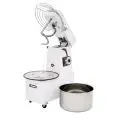 AMASADORA DE ESPIRAL CON CABEZAL ABATIBLE y CUBA EXTRAIBLE mod. IMR 5 - Alimentación monofásica 230v - Capacidad de la Cuba lt.7 - Peso de la Masa Kg.5 - Potencia Kw 0,37 - CE