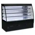 EXPOSITOR MURAL REFRIGERADO - MOD. EVO SELF - BARNIZADO DE NEGRO - IDEAL PARA CARNES, EMBUTIDOS Y LÁCTEOS ENVASADOS - VENTILADO - TEMPERATURA MÍNIMA DE TRABAJO °C +3/+5 - AUTOSERVICIO - NO MODULAR - CE