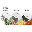 DISCOS PARA CORTADORAS DE VERDURAS - MOD. PS - DISCO para cortar en CUBOS - PARA MODELOS UZ - DEBE COMBINARSE CON EL DISCO para REBANADAS MOD. DF