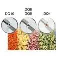DISCOS PARA CORTADORAS DE VERDURAS Y MOZZARELLAS - MOD. DQ - DISCO para cortar en JULIANA - PARA MODELOS UZ - DEBE COMBINARSE CON EL DISCO para REBANADAS MOD. DF