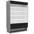 EXPOSITOR MURAL REFRIGERADO CON COSTADOS CIEGOS - MOD. VULCANO VC 60 VERNICIATO - APTO PARA EMBUTIDOS Y PRODUCTOS LÁCTEOS - DE BAJO CONSUMO - VENTILADO - TEMPERATURA MÍNIMA DE TRABAJO °C +3/+5 - NO MODULAR - CE