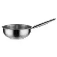 CACEROLAS BOMBADAS DE ACERO INOX 18/10 - COMPATIBLE CON COCINAS DE INDUCCIÓN
