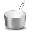 CACEROLA ALTA DE ALUMINIO CON 1 MANGO - PARA COCINAS DE INDUCCIÓN - ESPESOR 3 mm