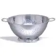 COLADOR DE PASTA CÓNICO CON BASE DE ACERO INOX