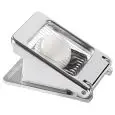 CORTADOR DE HUEVOS DE ACERO INOX - MEDIDAS cm. L 8 x P 10 x 3 h