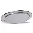 BANDEJAS DE ACERO INOX OVALADOS CON BORDES REDONDEADOS