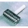 RODILLO DE ROMBOS PARA HOJALDRE ACERO INOX - ANCHO cm. 12 - PESO g. 420