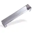 BANDEJA TRIANGULAR PARA TARTAS DE ACERO INOX - ALTURA cm. 6