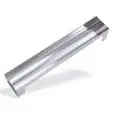 BANDEJA REDONDEADA PARA TARTAS DE ACERO INOX - ALTURA cm. 6