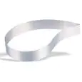 LÁGRIMA DE ACERO INOX - ALTURA cm. 4,5