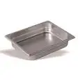 CONTENEDORES INOX GASTRONORM 1/2 H. 65 mm. CON FONDO DIFUSOR PARA INDUCCIÓN - mm 325x265 - Capacidad l. 5,6