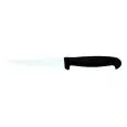 CUCHILLO PARA BISTEC - Hoja de DE ACERO INOX TEMPLADO AISI 420 - MANGO DE GOMA ANTIDESLIZAMIENTO - LAVABLE EN EL LAVAVAJILLAS - Hoja de cm. 11