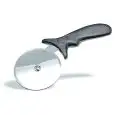 RODILLO CORTAPIZZA - DE ACERO INOX TEMPLADO AISI 420 - MANGO DE GOMA ANTIDESLIZAMIENTO - LAVABLE EN EL LAVAVAJILLAS- MEDIDAS ø cm. L 10 x P 24