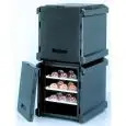 CONTENEDOR ISOTÉRMICO DE POLIPROPILENO PARA BANDEJAS - MOD. KRB450 - IDEAL PARA EL TRANSPORTE DE LOS PRODUCTOS ALIMENTICIOS - LIGERO Y SIN PROTUBERANCIAS NI ESQUINAS - RESISTENTE, HIGIÉNICO Y ECONÓMICO - LAVABLE CON DETERGENTES Y DESINFECTANTES EN AGUA CA