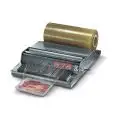 ENVOLVEDORA - ENFILMADORA - ACERO INOX - Mod. WP450 - MEDIDAS: cm L 48,5 X P 60 X h 14 - SUPERFICIE DE CALENTAMIENTO: cm 38,5X12,5 - Potencia 650 W - ALIMENTACIÓN 230 V/50 Hz - PESO 5 Kg - Homologación CE