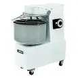 AMASADORA DE ESPIRAL CON CABEZAL FIJO mod. IBM 15 - Alimentación monofásica V 230 - Capacidad de la cuba lt.16 - Peso de la Masa Kg. 12 - Potencia Kw 0,75 - CE