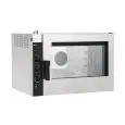 HORNO ELÉCTRICO DE CONVECCIÓN PARA GASTRONOMÍA Y PASTELERÍA - Mod NEME52 - CONTROL ELECTROMECÁNICO - CON HUMIDIFICADOR Y DE 2 VELOCIDADES - ALIMENTACIÓN TRIFÁSICA 400/3/50 - POTENCIA KW 6,3 - CAPACIDAD: 5 X (GN 1/1 ; 60X40) - Distancia entre bandejas cm 7