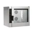 HORNO ELÉCTRICO DE CONVECCIÓN PARA GASTRONOMÍA Y PASTELERÍA - Mod NEME72 - CONTROL ELECTROMECÁNICO - CON HUMIDIFICADOR Y DE 2 VELOCIDADES - ALIMENTACIÓN TRIFÁSICA 400/3/50 - POTENCIA KW 9,6 - CAPACIDAD: 7 X (GN 1/1 ; 60X40) - Distancia entre bandejas cm 7