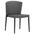 Sedia - color gris - Estructura en aluminio pintado, rivestimento en textilene - Modelo 1790-MB1-01