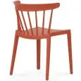 Sedia - color rosso - ​Estructura en polipropileno - Modelo 1842-F28-rosso