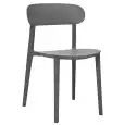 Sedia - color gris - ​Estructura en polipropileno - Modelo 1893-DH01-G