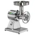 PICADORA DE CARNE PROFESIONAL 22/SN - Grupo de molienda de acero inoxidable - Potencia 1,5 HP - 1100W 230/400 V Trifásico - Producción por hora Kg/h 150-250