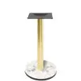 Base - color latón - Columna latonada - Modelo 329-HPR-408-latón