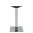 Base - color aluminio - Estructura en acero inoxidable satinado, pies regulables - Modelo 363-60321-02