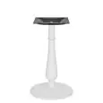 Base - color blanco - Estructura en hierro fundido pintada, pies regulables - Modelo 366-313W-01