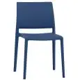 Sedia - color blu - Estructura en polipropileno - Modelo 462-blu