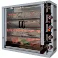 Asador de Pollos de Gas - mod. 4ASG - Capacidad de Pollos: 16 - 24 - Capacidad de Espadas: 4 (no incluidas) - Quemadores: 4 - Potencia: 28 kw - Dimensiones A 1160 x F 450 x H 930 mm - Peso 79 kg - CE