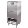 LAVAVAJILLAS PROFESIONAL DE ACERO INOX AISI 304 18/10 - MOD. 4SB - CON BOMBA DE DESAGÜE - ALIMENTACIÓN TRIFÁSICA - PASO ÚTIL ALTURA MÁXIMA cm 37 - CESTA CUADRADA cm 50 x 50 - CICLO 120