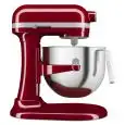 AMASADORA PLANETARIA KITCHENAID - Mod K6R Heavy Duty Rossa - Estructura de metal - N 1 cuba Lt 6,6 - Potencia 375 W - Alimentación monofásica 220-240V - Medidas cm L 28,7 x P  37,1 x H 41,9