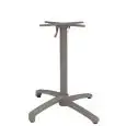Base - color tórtola - Estructura apilable en aluminio pintado con accessorio pieghevole e pies regulables - Modelo 611-f3t-01