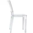 Sedia - color trasparente - Estructura en policarbonato - Modelo 889-PC492-LAT