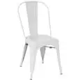 Sedia - color blanco - Estructura en metal pintado - Modelo 976-et53-White
