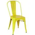 Sedia - color giallo - Estructura en metal pintado - Modelo 976-et53-Yellow