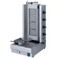 GYROS ASADOR KEBAB A GAS - DE ACERO INOXIDABLE - ( kit GPL incluso ) - Mod. MK204 - N. 4 ZONAS DE COCCIÓN - n. 4 grupos de quemadores de infrarrojos - CAPACIDAD CARNE: 70 Kg - Diámetro máximo carne cm 37 - Altura máx. carne cm 71 - Potencia Kw 15,3 - Alim