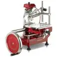 CORTADORA DE FIAMBRES DE VOLANTE MANUAL - Mod. AF300VOL - Cuchilla Ø 300 - Corte útil de mm 230x190 - Homologación CE