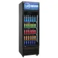 Expositor refrigerado para bebidas con capacidad Lt 340 y temperatura de +2 a +10 °C Amitek AK401RGB