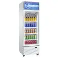Expositor refrigerado para bebidas con capacidad Lt 340 y temperatura de +2 a +10 °C Amitek AK401RG