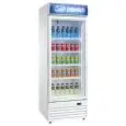 Expositor refrigerado para bebidas con capacidad Lt 450 y temperatura de +2 a +10 °C Amitek AX450RG
