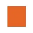 COLOR DE DECORACIÓN PANEL CENTRAL FRONTAL NARANJA D102